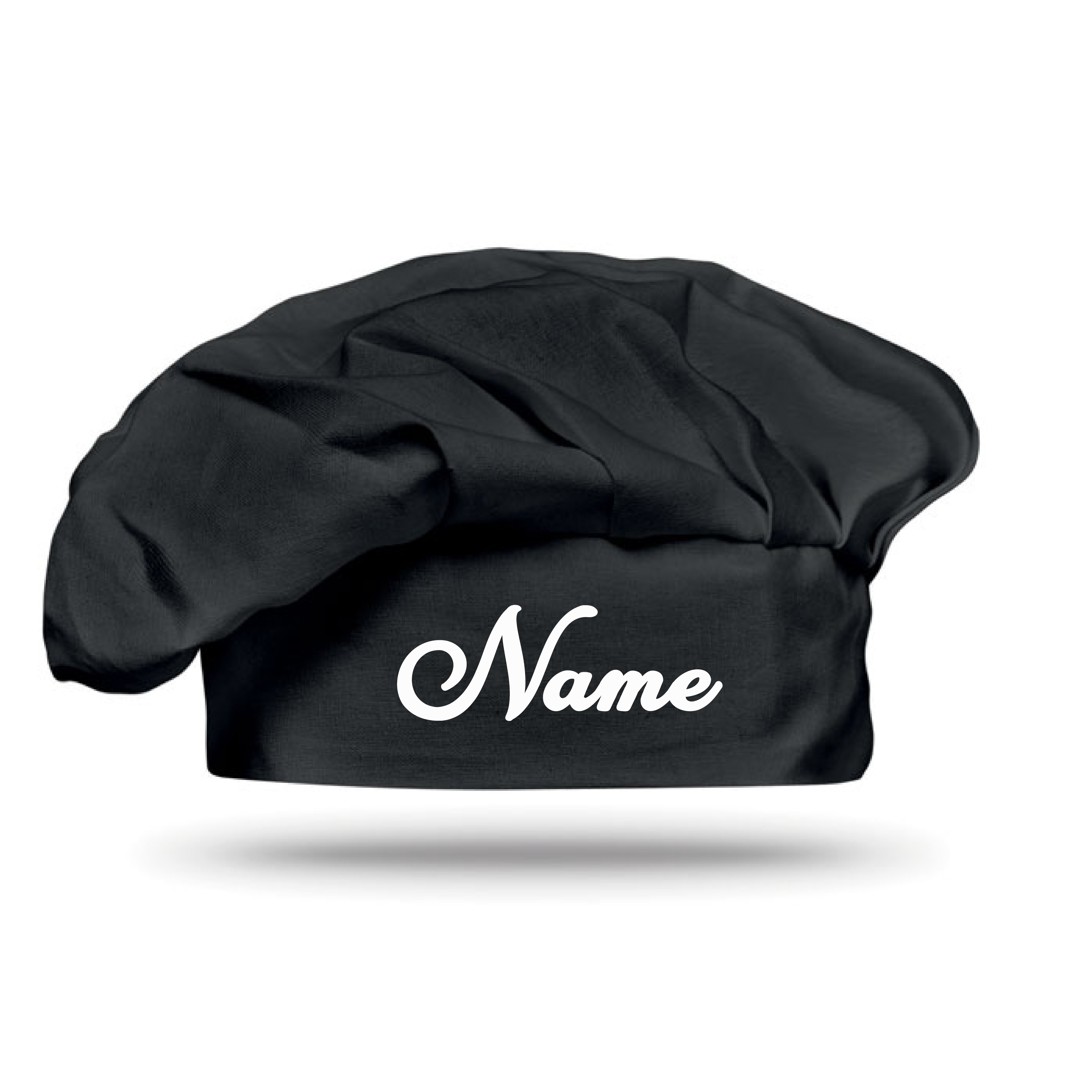 Personalised Black Chef Hat 